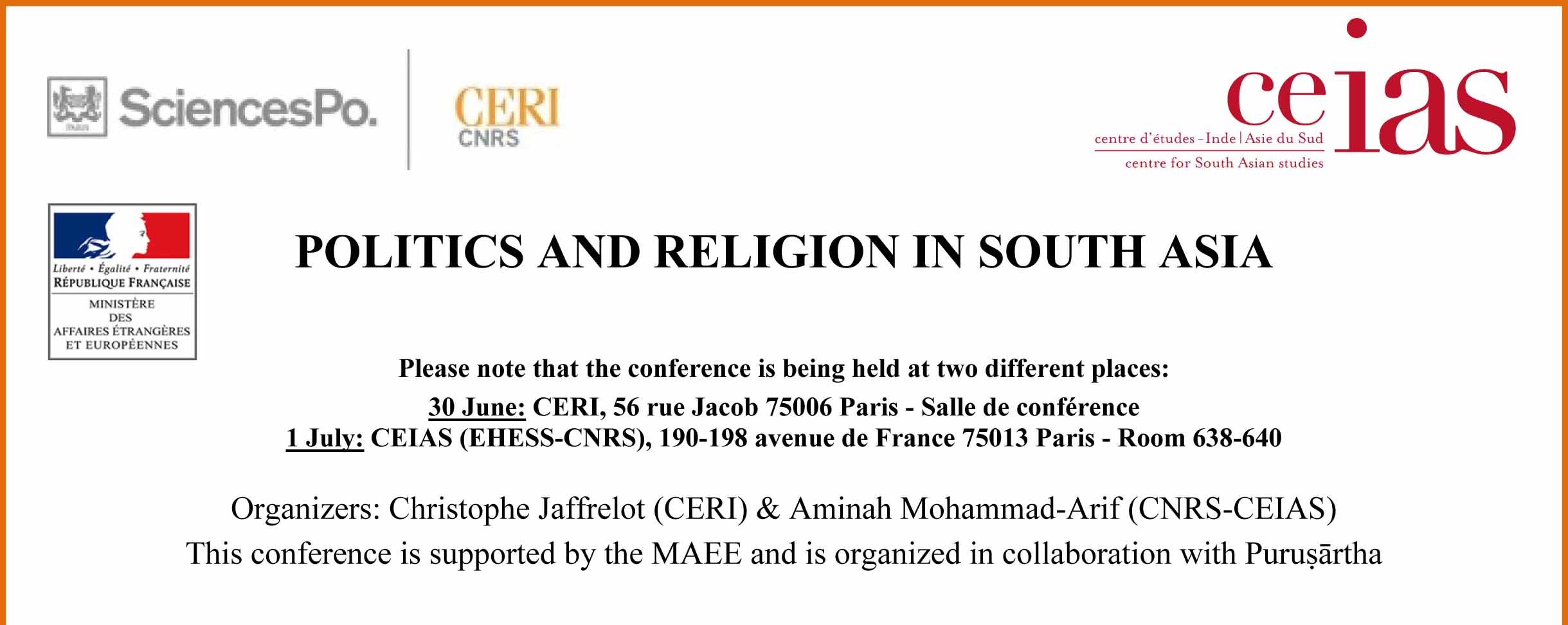Politics and Religion in South Asia